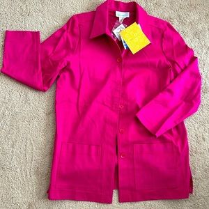 Susan Graver Cotton Twill Tunic Jacket